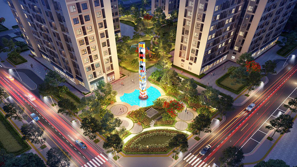 Ngọn Hải Đăng trung tâm cao 16m – Tâm điểm của dự án.